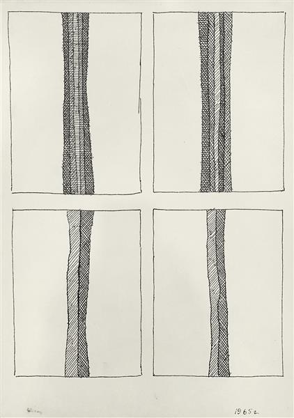 Four Abstract Compositions, 1965 - Hryhorii Havrylenko