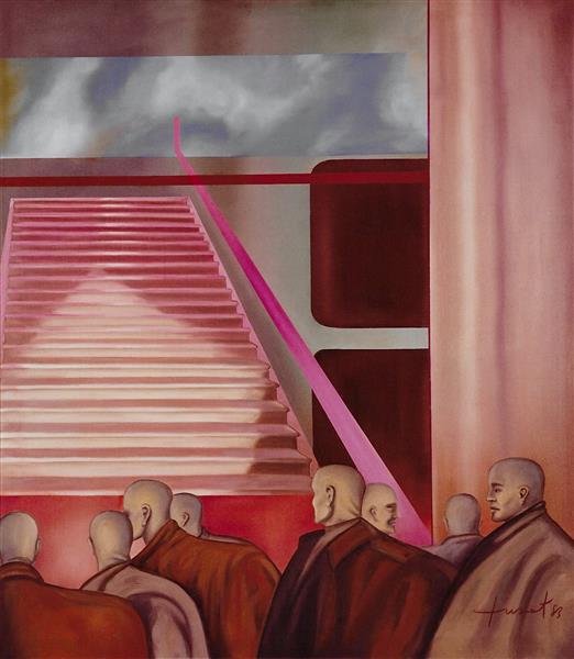 The Stairs, 1983 - Joan Tuset Suau