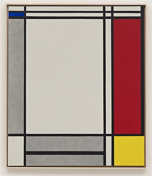 Non Objective I, 1964 - Roy Lichtenstein - WikiArt.org
