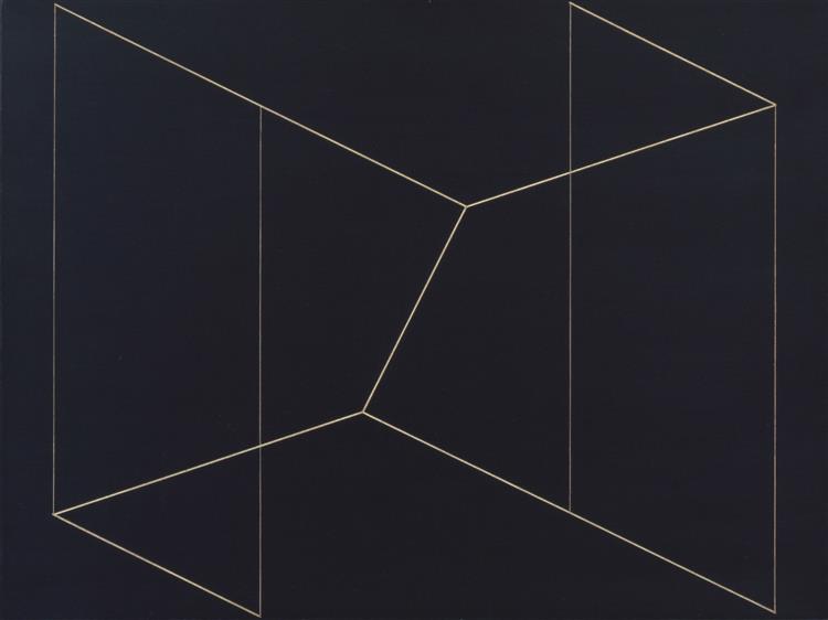 Structural Constellation 'To Ferdinand Hodler', 1954 - Josef Albers
