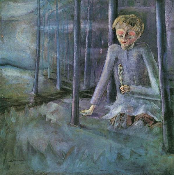 Dreaming Boy, 1921 - Walter Gramatté