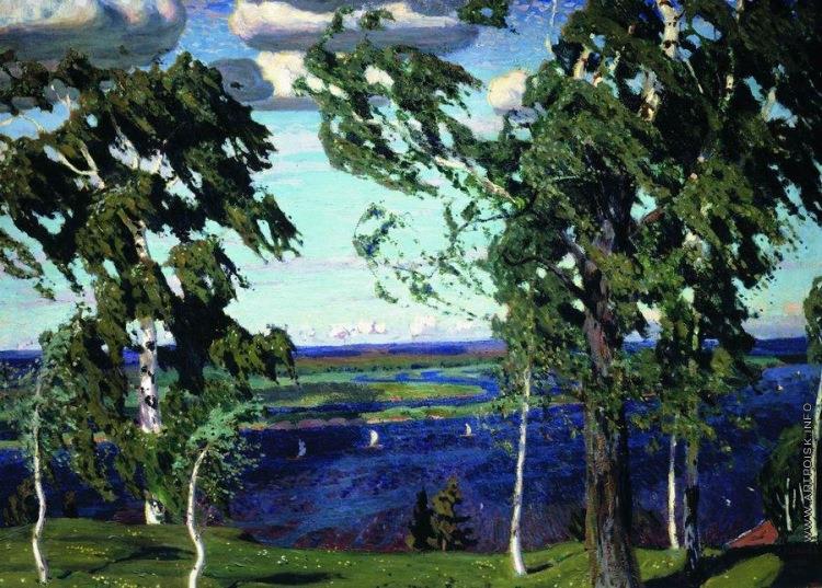 Green noise, 1904 - Рылов Аркадий Александрович