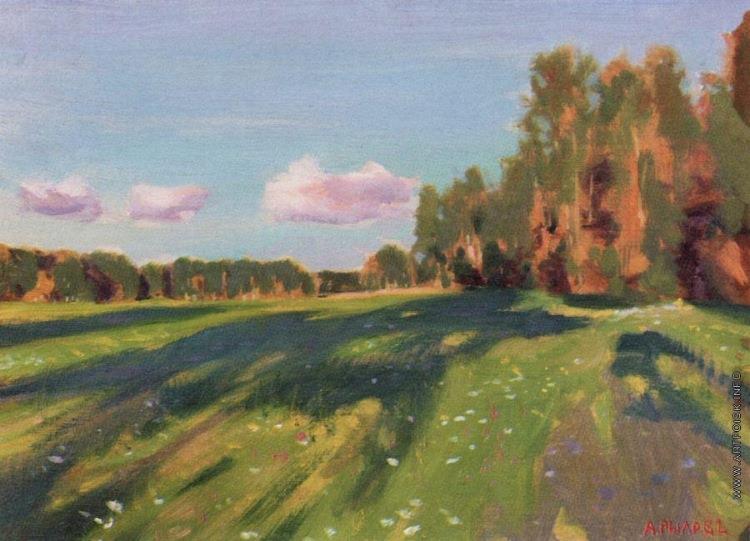 Summer sketch (Quiet evening), 1914 - Arkady Rylov
