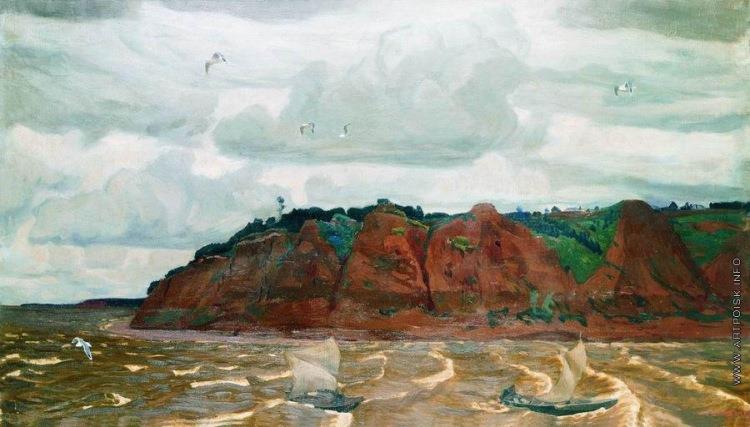 Fresh breeze, 1918 - Рылов Аркадий Александрович