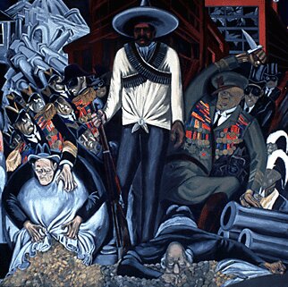 Panel 16. Hispano America - The Epic of American Civilization, 1932 - 1934 - Хосе Клементе Ороско