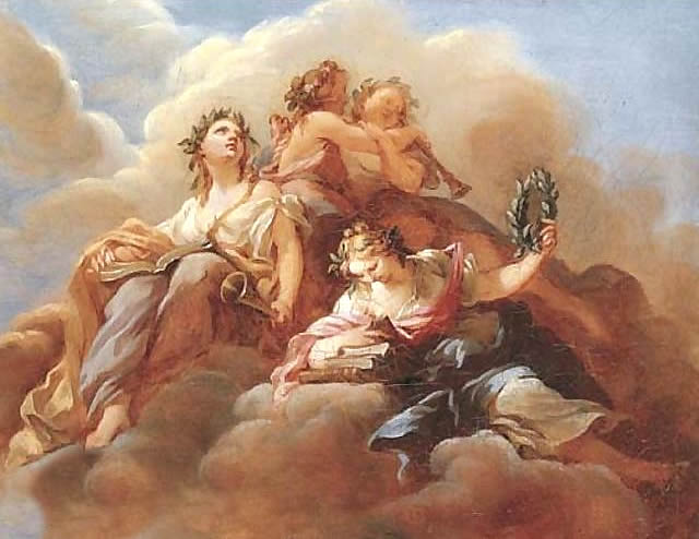 Four Muses - François Lemoyne