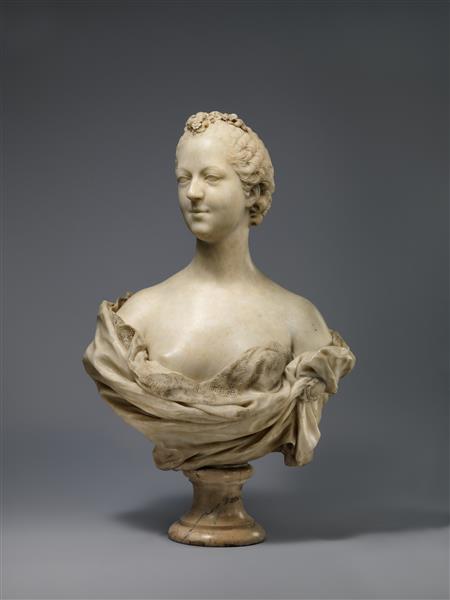 Madame De Pompadour, 1749 - 1751 - Jean-Baptiste Pigalle