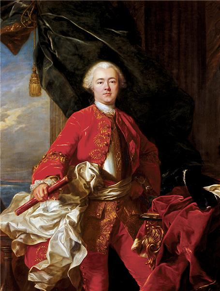 Portrait of Honoré III, Prince of Monaco - Jean-Baptiste van Loo