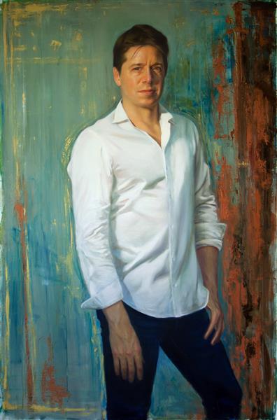 Portrait of Joshua Bell, 2019 - Luis Alvare Roure