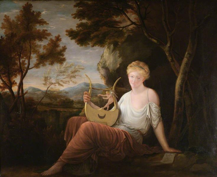 Woman with a Lyre, 1775 - Gavin Hamilton