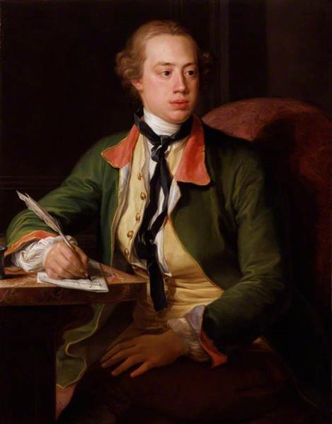 Frederick North, 2nd Earl of Guilford, 1753 - Помпео Батоні