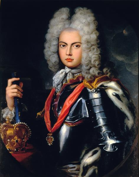 Portrait of John V of Portugal - Pompeo Batoni