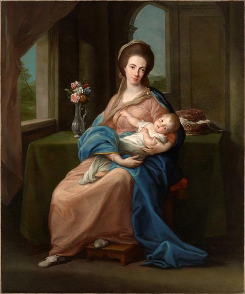 Mary Taylour, Viscountess of Headfort, Later Countess of Bective and Marchioness of Headfort, 1782 - Pompeo Batoni