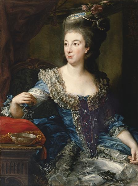 Portrait of the Countess Maria Benedetta Di San Martino, 1785 - Помпео Батоні
