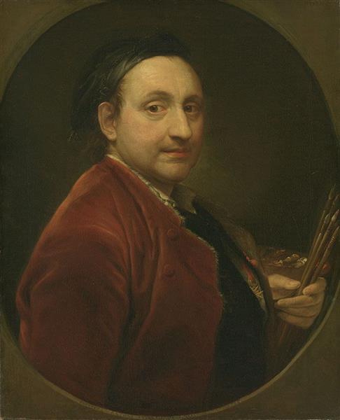 Self Portrait, 1765 - Помпео Батоні