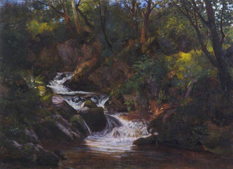 A Derbyshire Brook - Thomas Stuart Smith