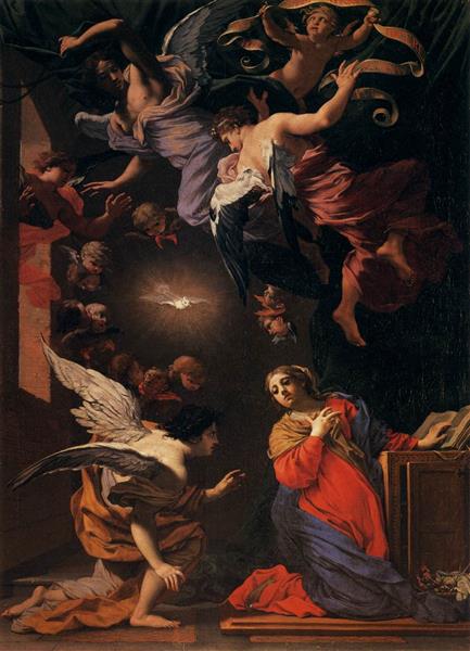 The Annunciation, c.1645 - Симон Вуэ