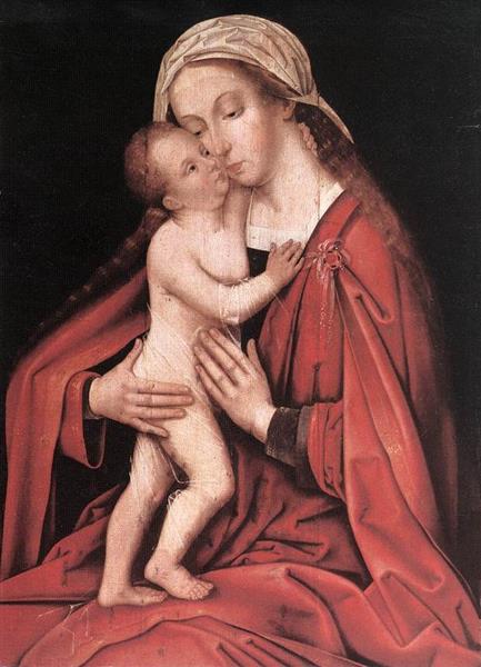 Virgin and Child, c.1500 - Hans Holbein l'Ancien