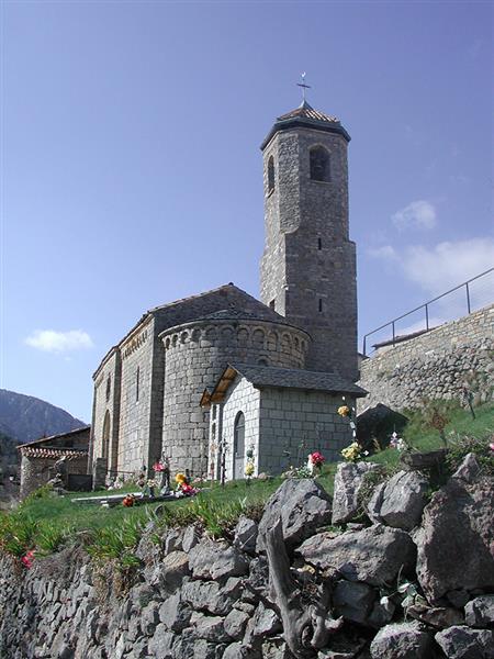 Church of Santa Maria, Viu De Llevata, Catalonia, Spain, 1108 - Романская архитектура