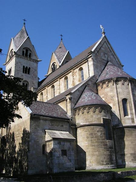 East End, Abbey Church of St James, Lébény, Hungary, 1208 - Романская архитектура
