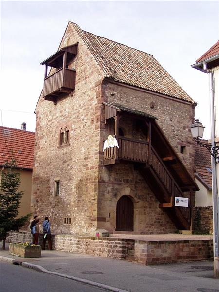 House in Rosheim, France, 1154 - Romanesque Architecture