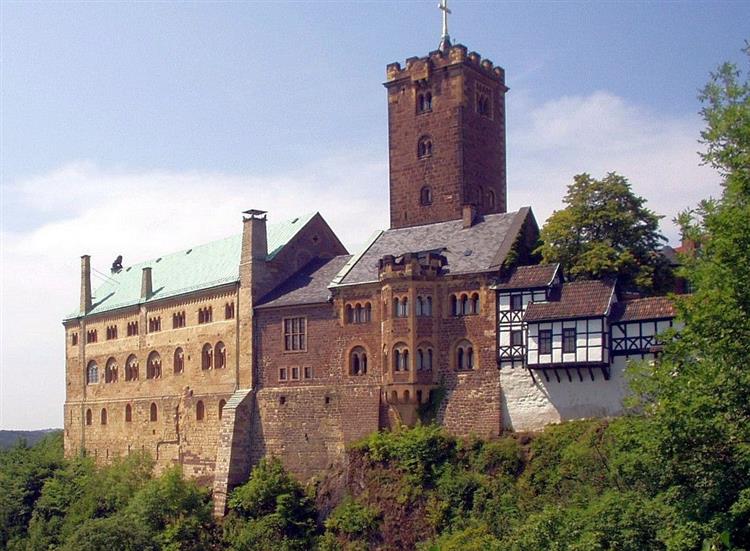Wartburg Castle, Germany, 1067 - Arquitetura românica