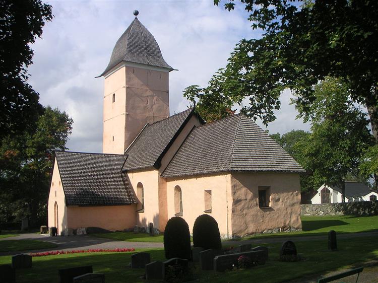Yttergran Church, Sweden, c.1150 - Romanesque Architecture