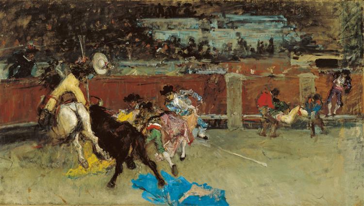 Bullfight - Marià Fortuny