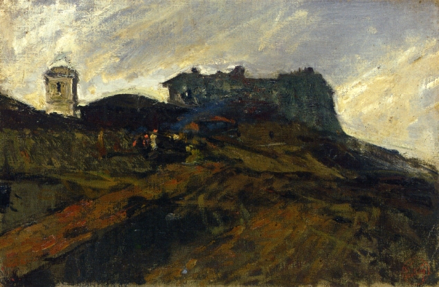 A house on the Spanish countryside - Mariano Fortuny