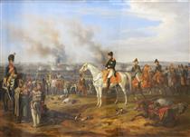Napoleon I. 1809 Before Regensburg - Oswald Achenbach