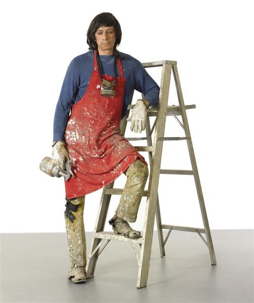 Artist With Ladder, 1972 - Дуэйн Хансон