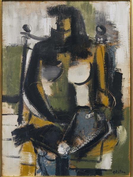 Seated Woman, 1963 - Charles Alston