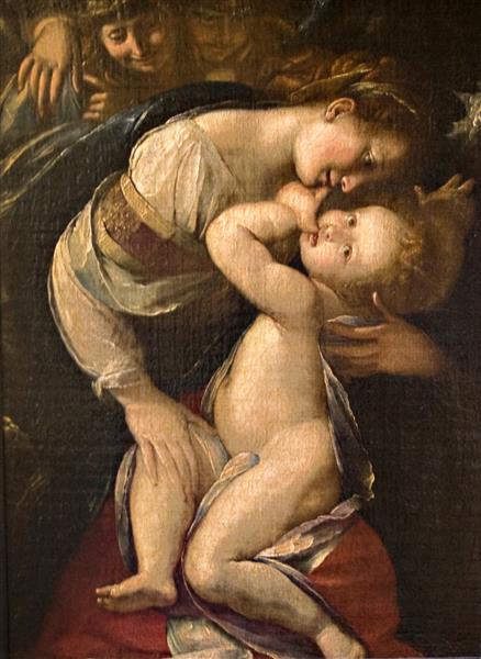 Madonna and Child with Angels - Giulio Cesare Procaccini