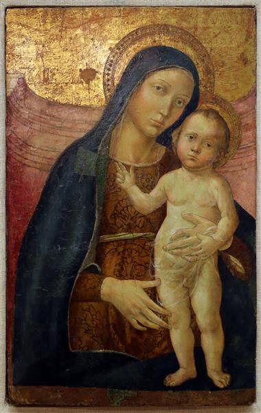 Madonna Col Bambino, 1497 - Antoniazzo Romano - WikiArt.org