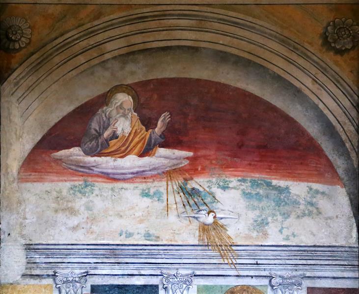 Annunciation (detail), c.1510 - Antoniazzo Romano