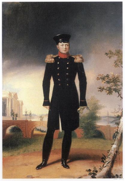 Portrait of Imperator Alexander I of Russia, 1825 - Джордж Доу
