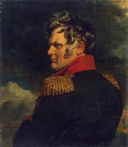 Portrait Des General Alexei Jermolow, 1824 - Джордж Доу