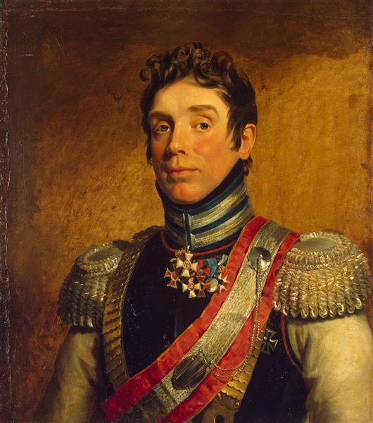 Carl Vasilyevich Budberg, Russian General, c.1823 - c.1825 - Джордж Доу