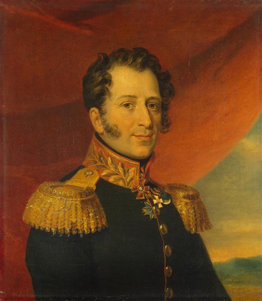 Nikolay Alexandrovich Chicherin, Russian Major General - George Dawe