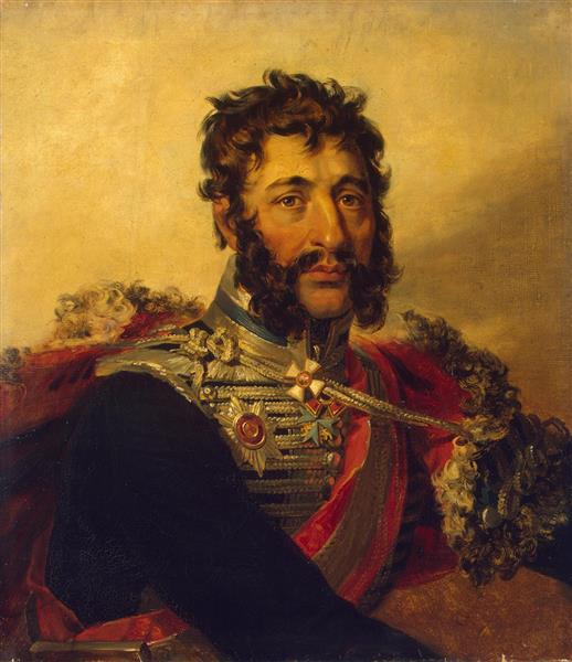 Portrait of Yakov P. Kulnev, c.1825 - Джордж Доу