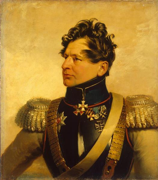 Ivan Sergeyevich Leontyev, Russian Major General. - George Dawe