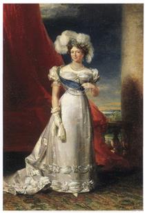Portrait of Empress Marie Fyodorovna - Джордж Доу
