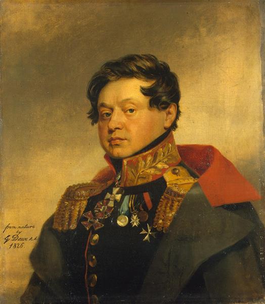 Fyodor Ivanovich Mosolov, Russian General - Джордж Доу