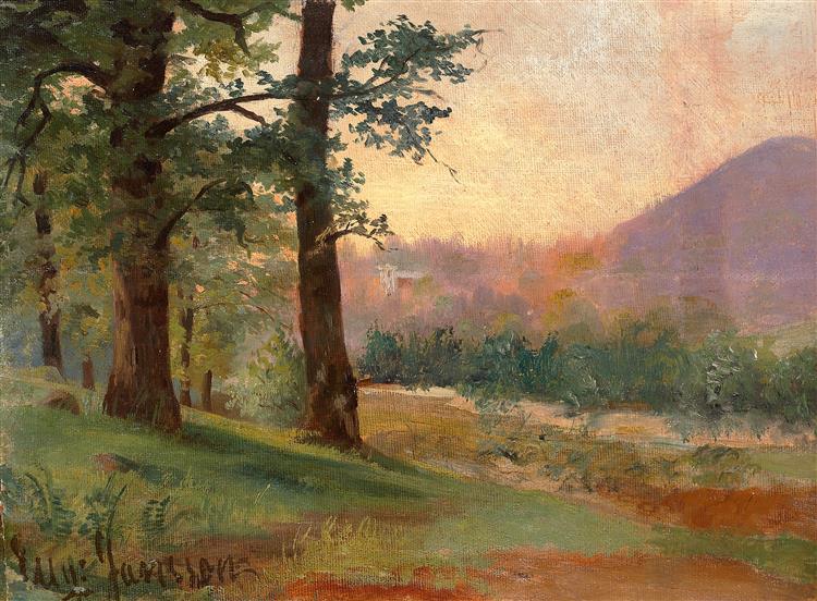 Vid Skogsbrynet, c.1900 - Eugène Jansson