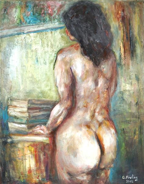 Nude standing, 2012 - Gazmend Freitag