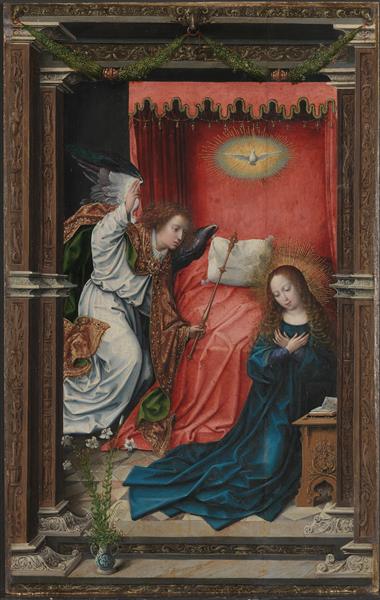 The Annunciation, c.1518 - Bernard van Orley