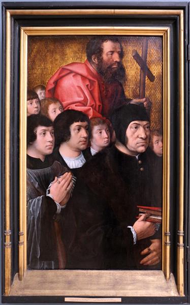 Haneton Triptych (right wing) - Bernaert van Orley