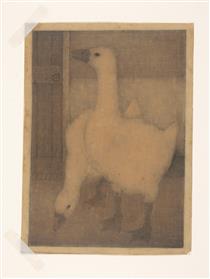 Two geese - Jan Mankes