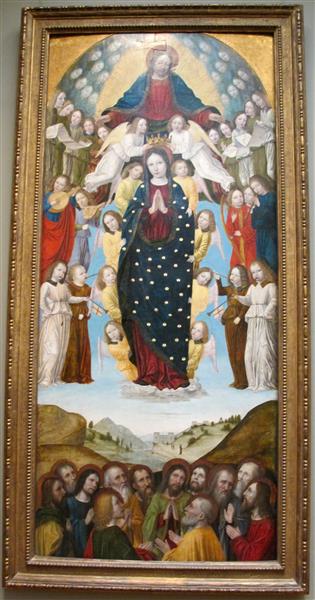 Assunzione della Vergine, c.1500 - c.1510 - Ambrogio Bergognone