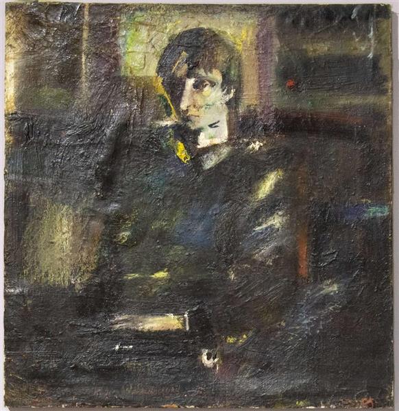 Portrait, 1986 - Oleg Holosiy